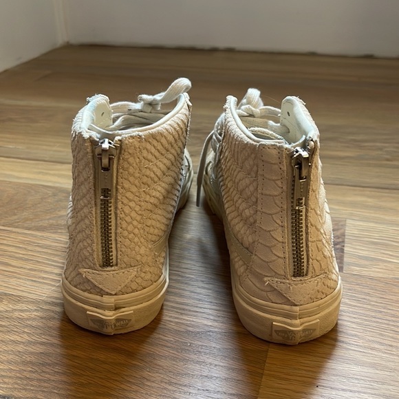 Vans SK8-Hi in Mono Python Angora UNISEX Size M 8.0/W 9.5 - Picture 6 of 9